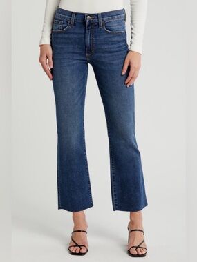 Joe's High Rise Crop Boot Jeans (Ramla) 32